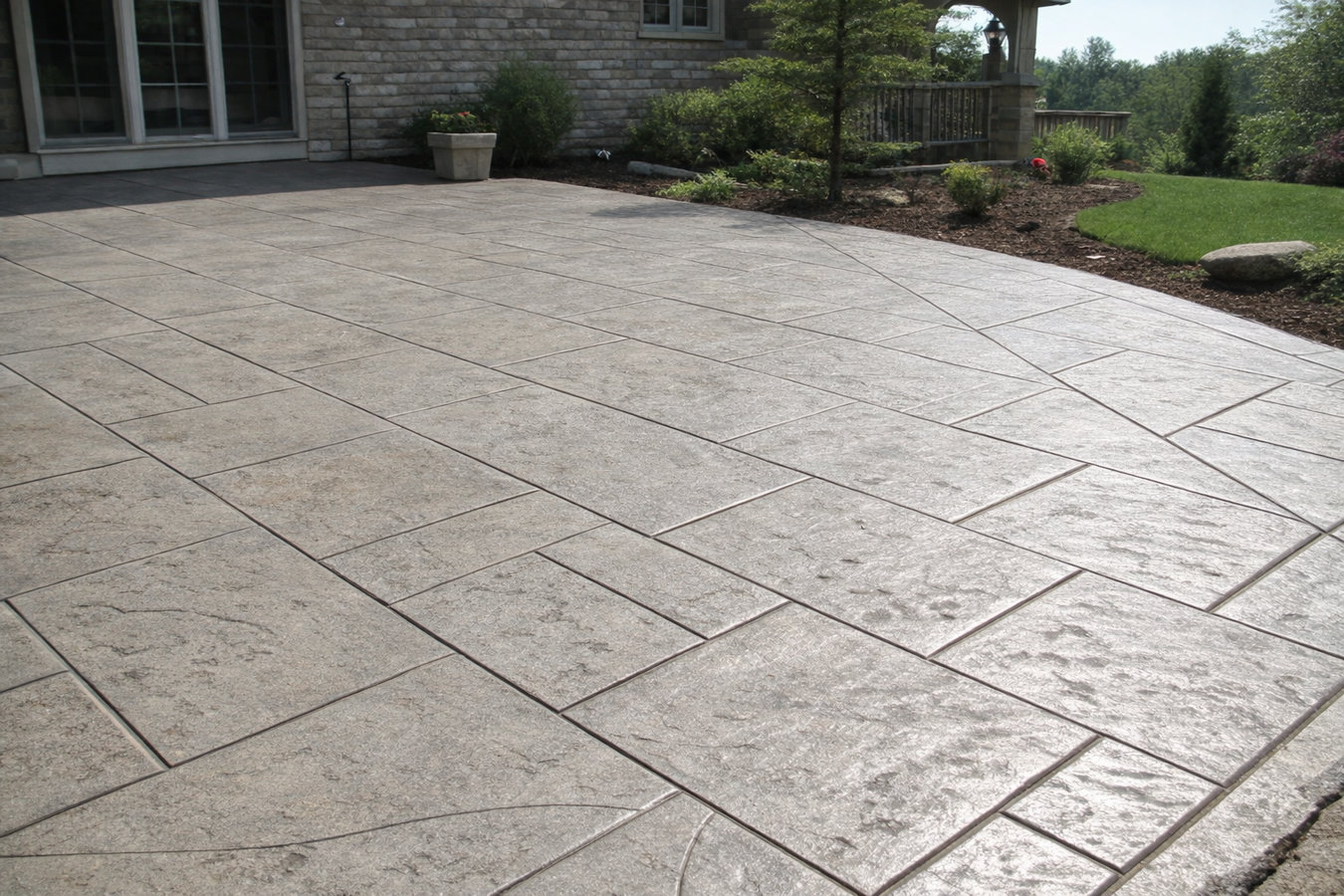 Stamped concrete services in Novato, CA